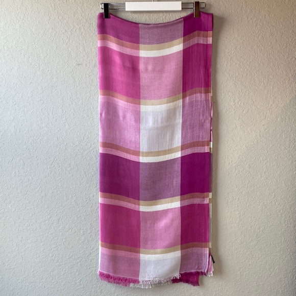 Talbots 100% Rayon Oblong Scarf/Wrap - Picture 4 of 9